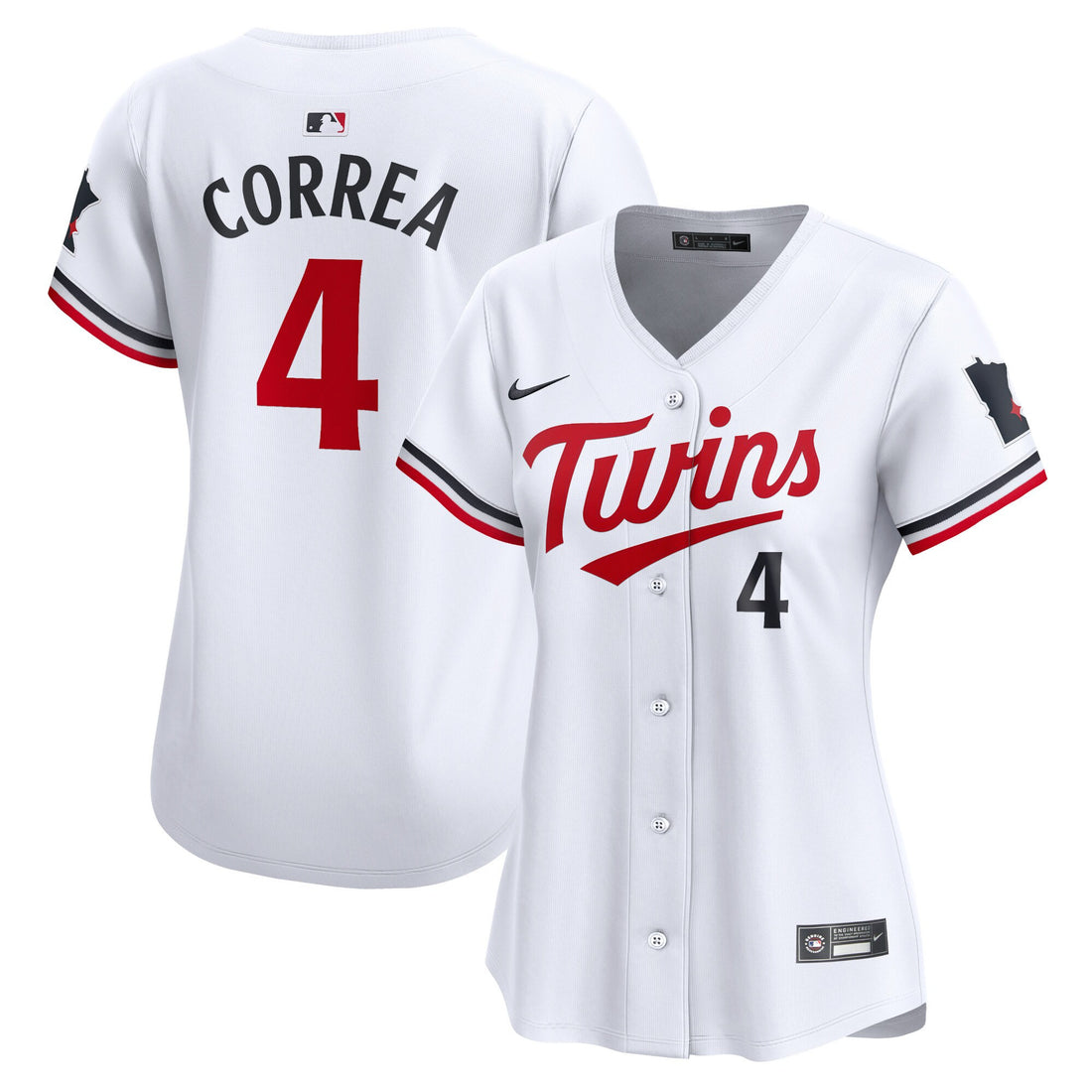 Carlos Correa Minnesota Twins white Limited jersey