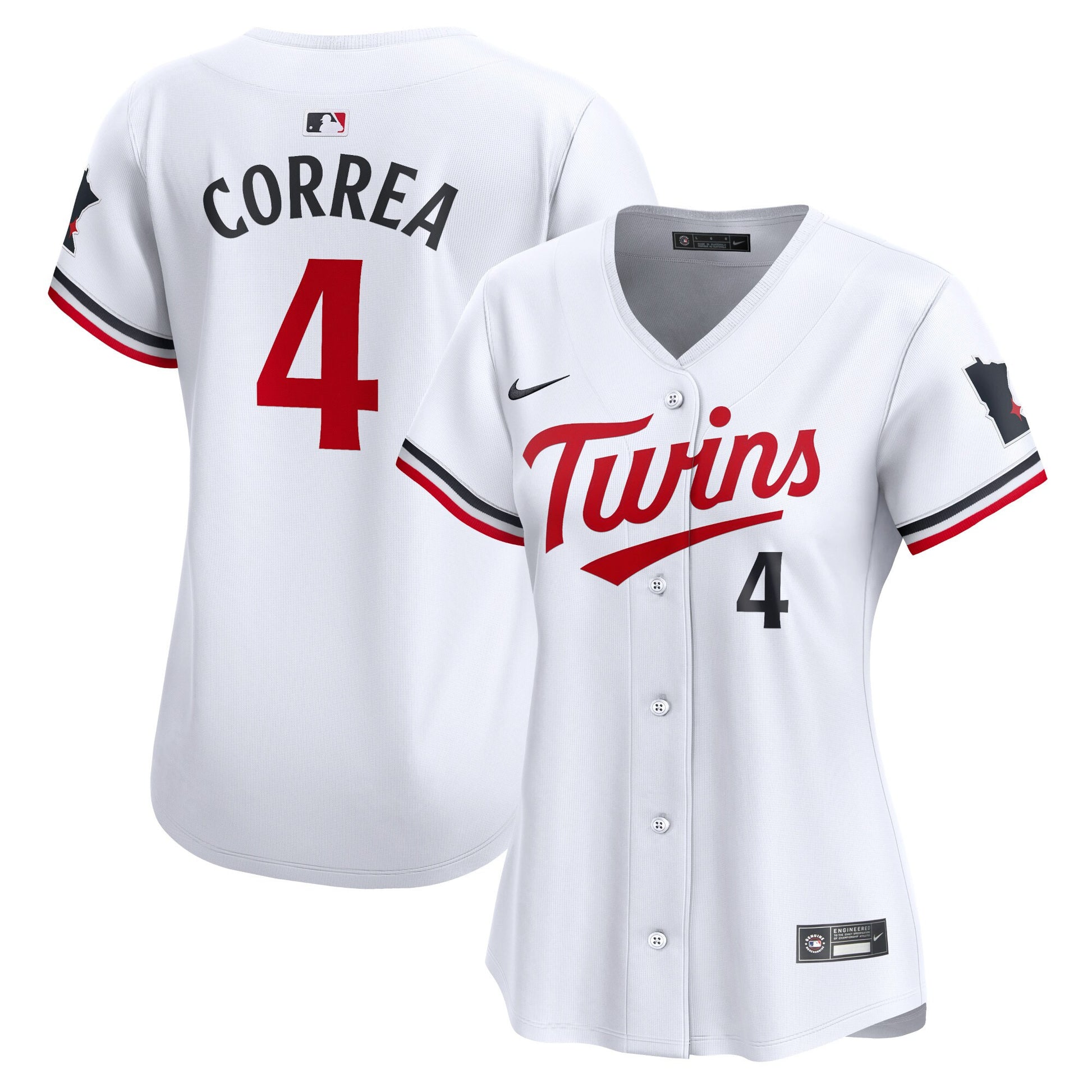 Carlos Correa Minnesota Twins white Limited jersey