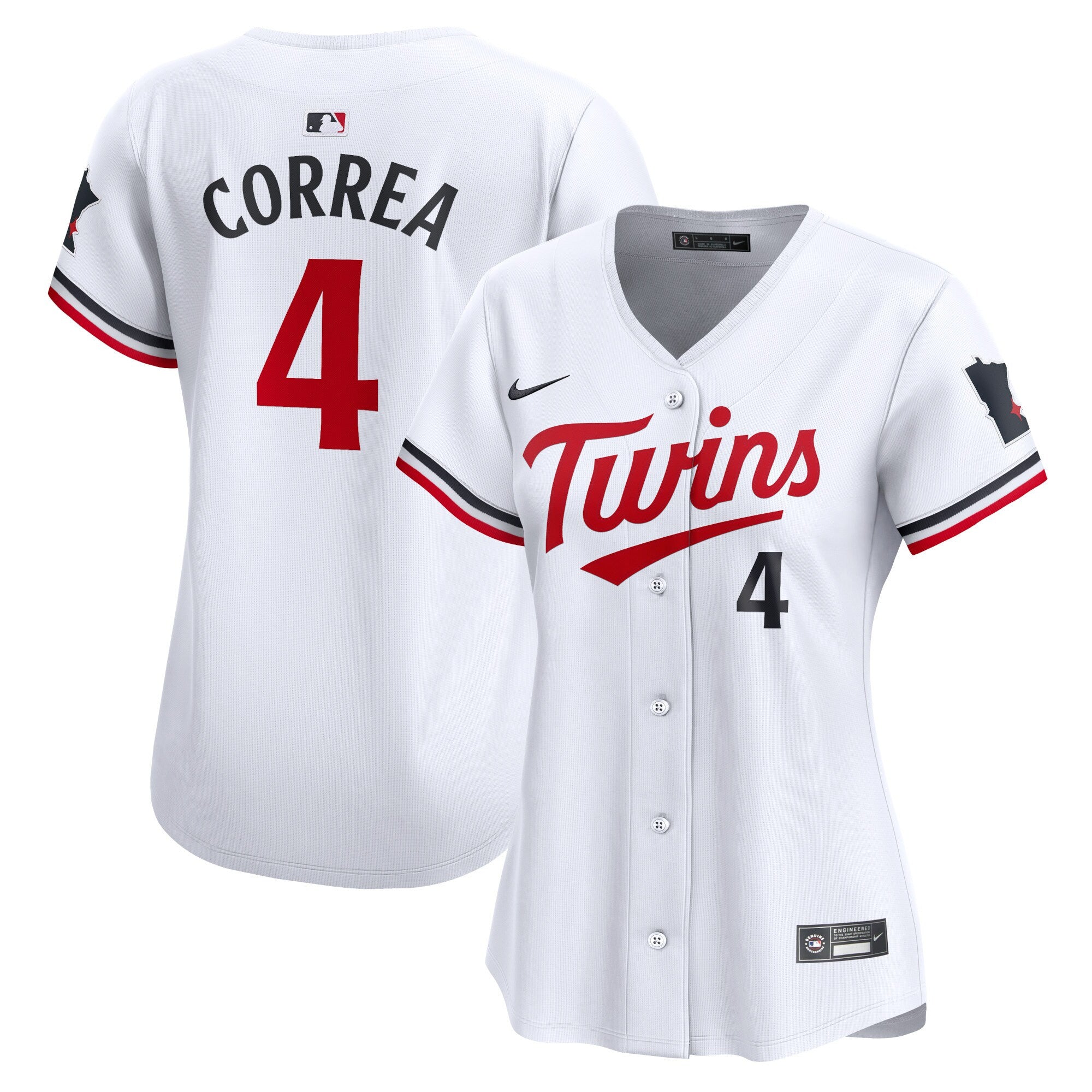 Carlos Correa Minnesota Twins white Limited jersey