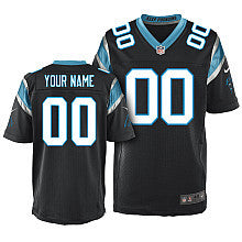 Carolina Panthers black Elite jersey