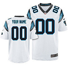 Carolina Panthers white Elite jersey