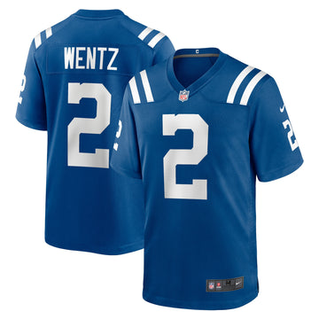 Carson Wentz Indianapolis Colts royal jersey