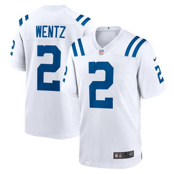Carson Wentz Indianapolis Colts white jersey