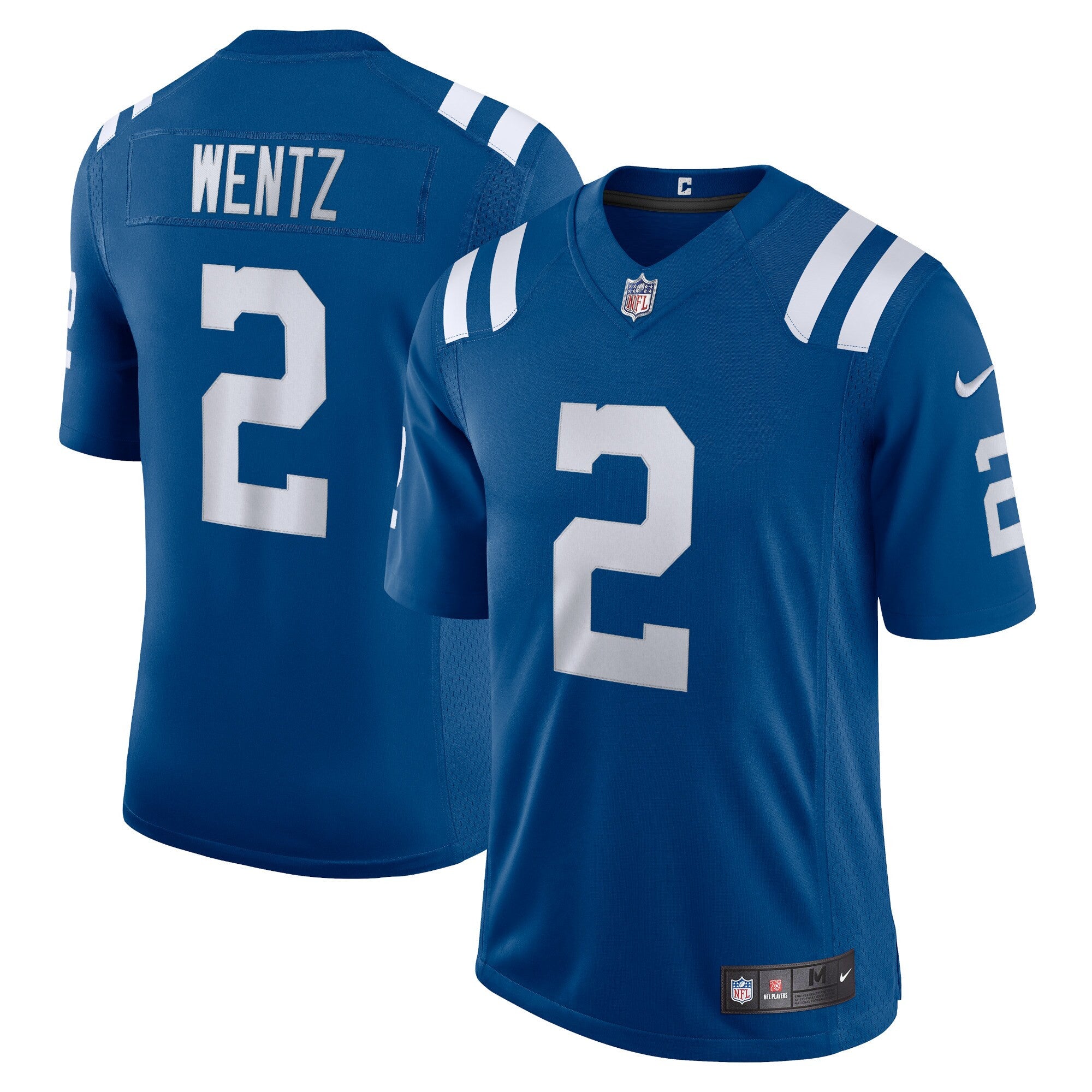 Carson Wentz Indianapolis Colts royal Vapor jersey