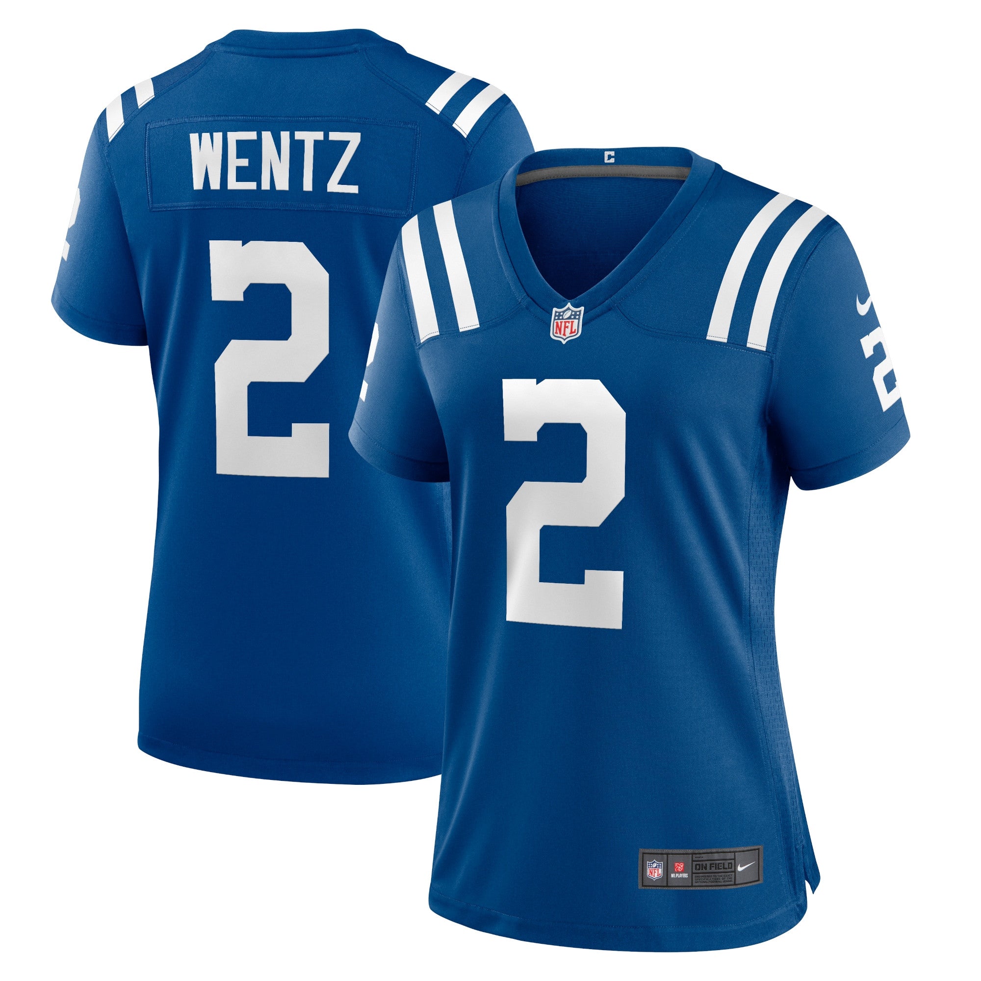 Carson Wentz Indianapolis Colts royal jersey