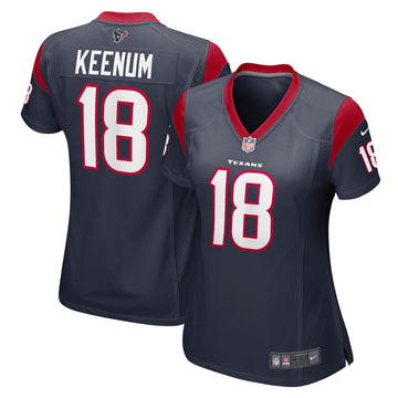 Case Keenum Houston Texans navy jersey