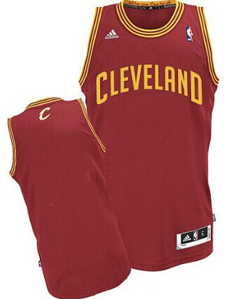 Custom Cleveland Cavaliers red jersey