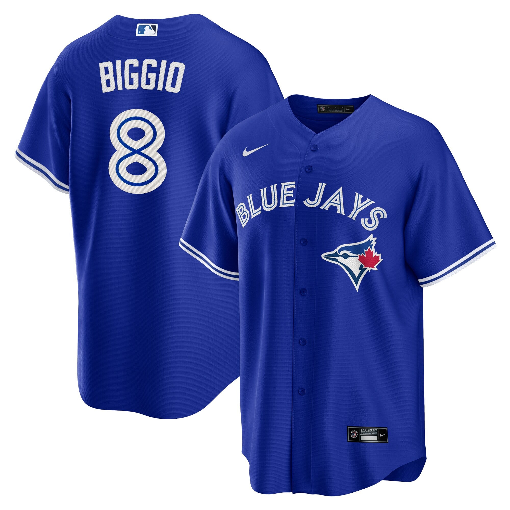 Cavan Biggio Name Toronto Blue Jays royal jersey