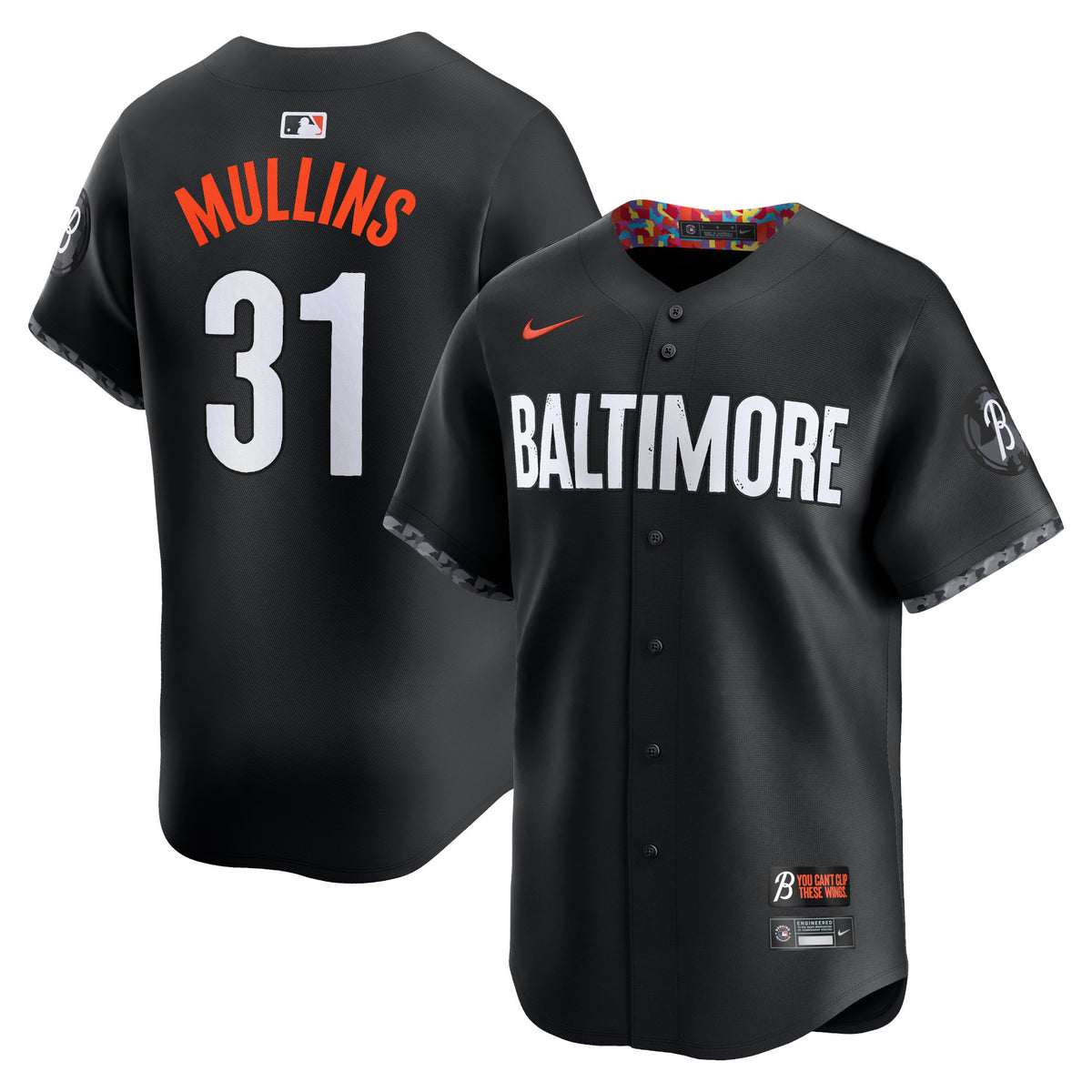 Cedric Mullins Baltimore Orioles black City Connect jersey