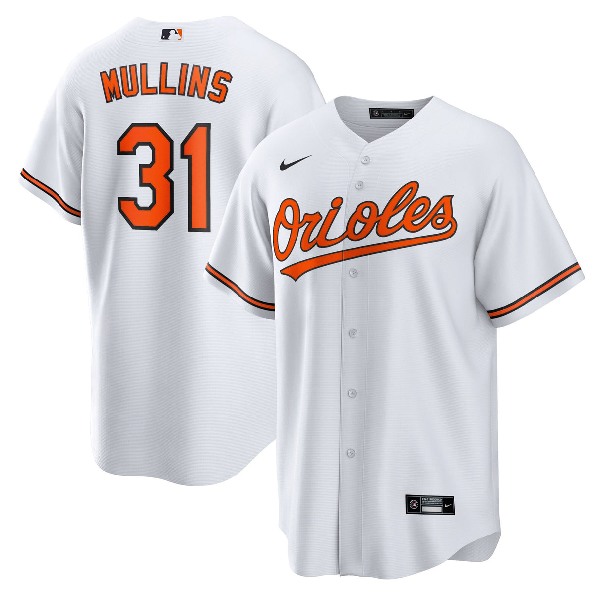 Cedric Mullins Baltimore Orioles white jersey