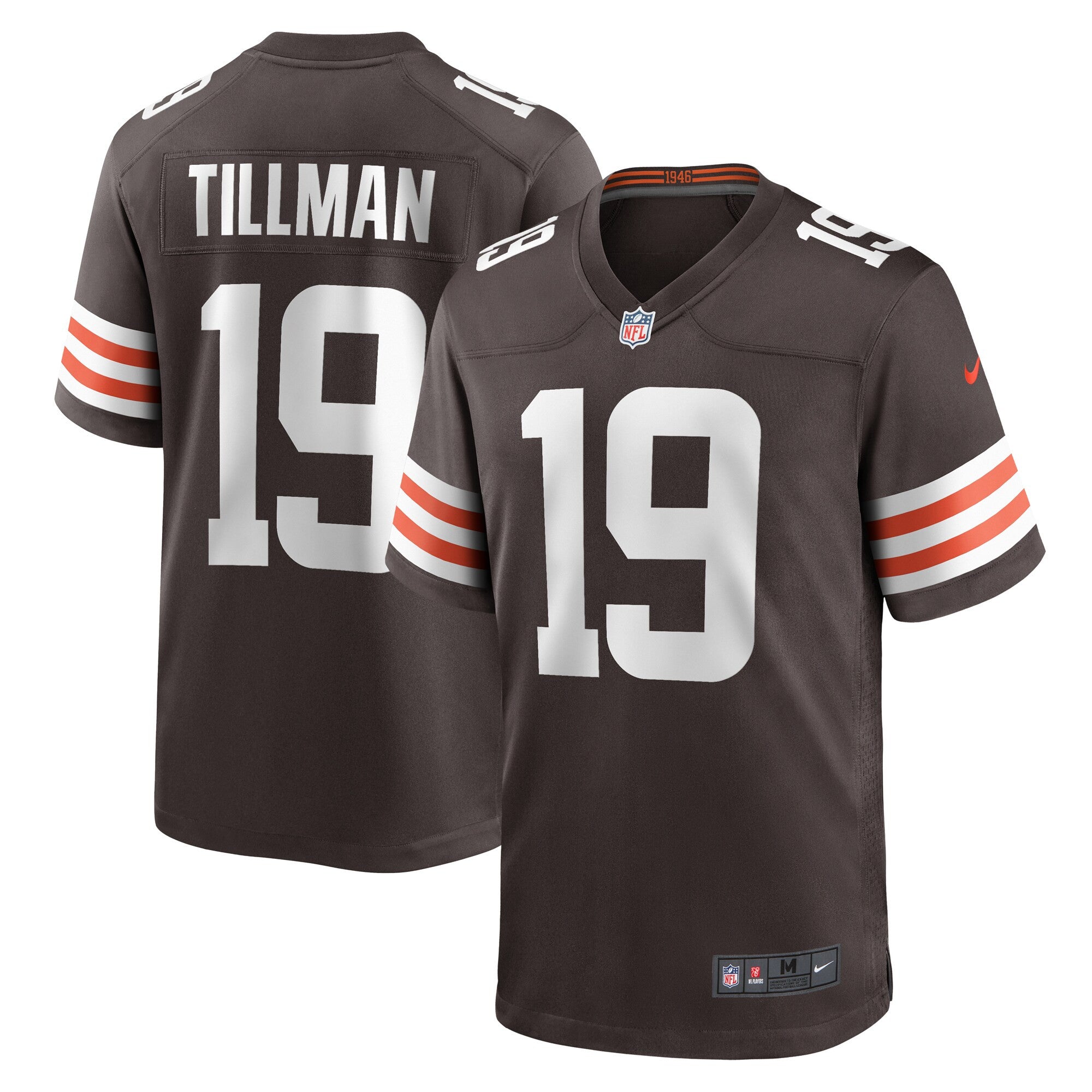 Cedric Tillman Cleveland Browns brown jersey