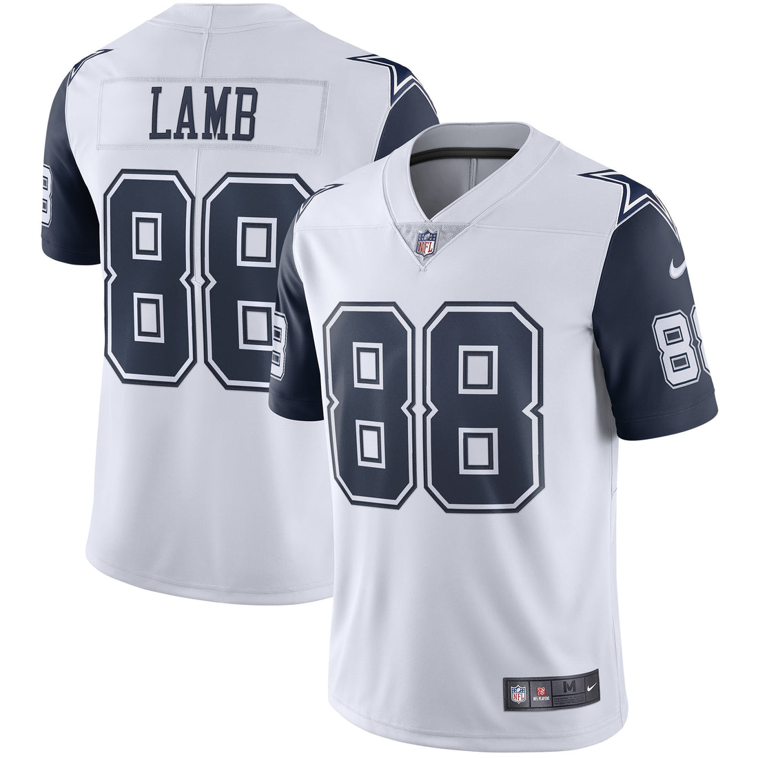 Ceedee Lamb Dallas Cowboys white Vapor jersey