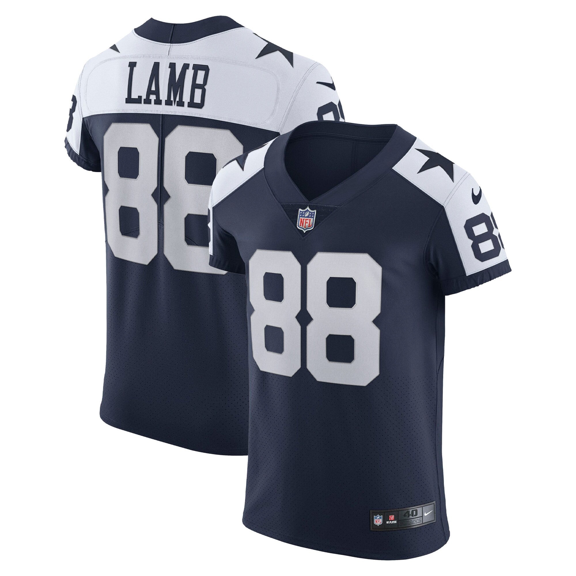 Ceedee Lamb Dallas Cowboys navy Vapor jersey