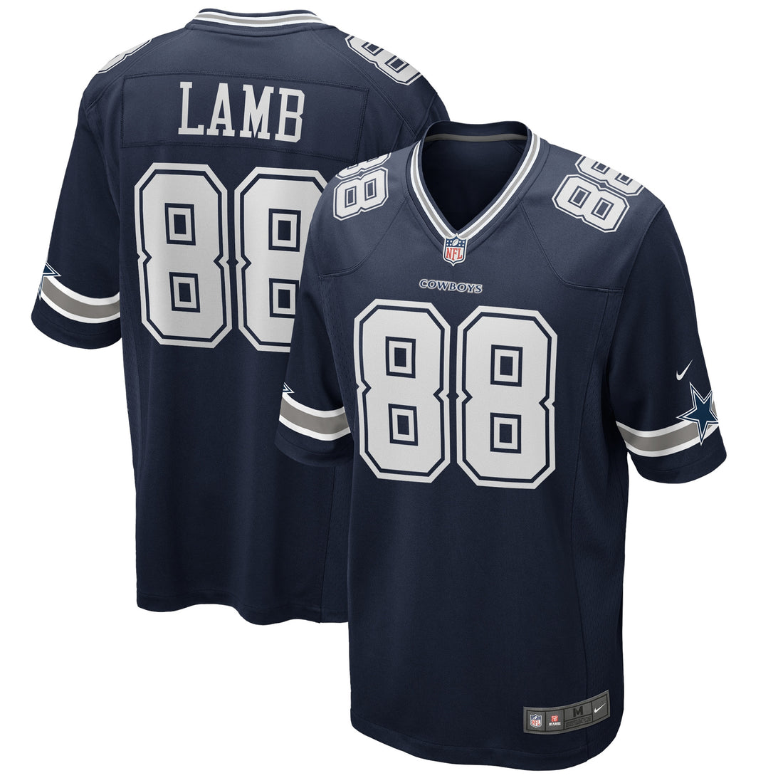 Ceedee Lamb Dallas Cowboys navy jersey