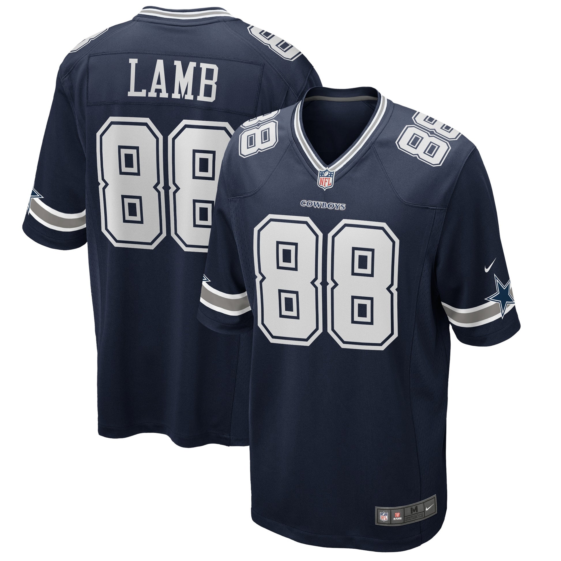 Ceedee Lamb Dallas Cowboys navy jersey