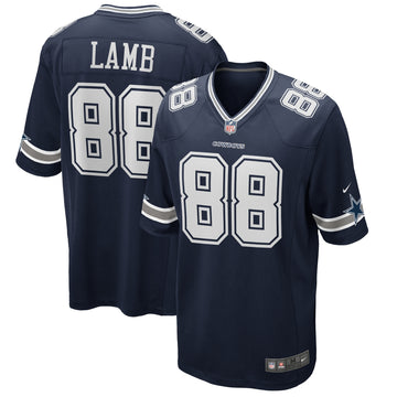 Ceedee Lamb Dallas Cowboys navy jersey