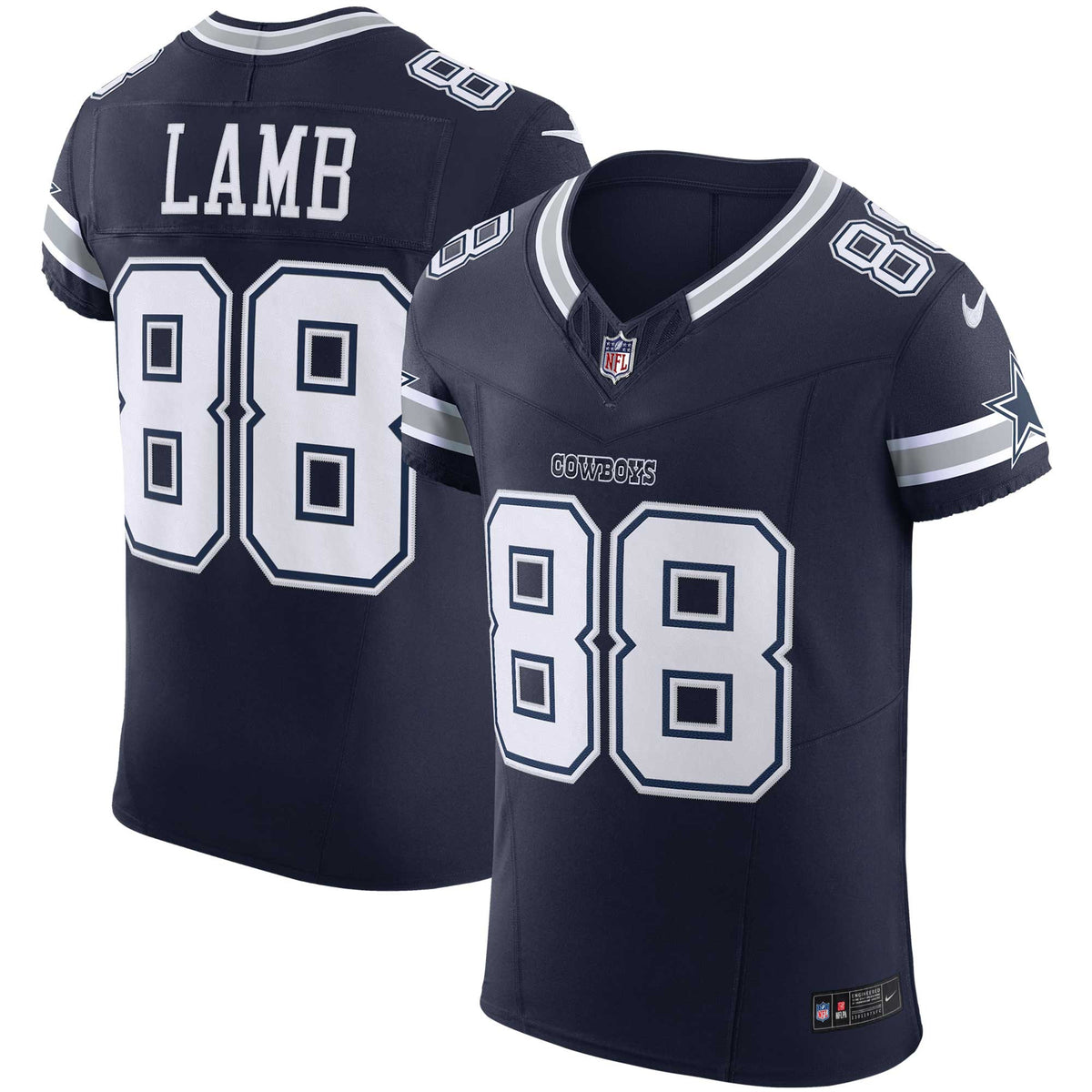 Ceedee Lamb Dallas Cowboys navy Vapor jersey