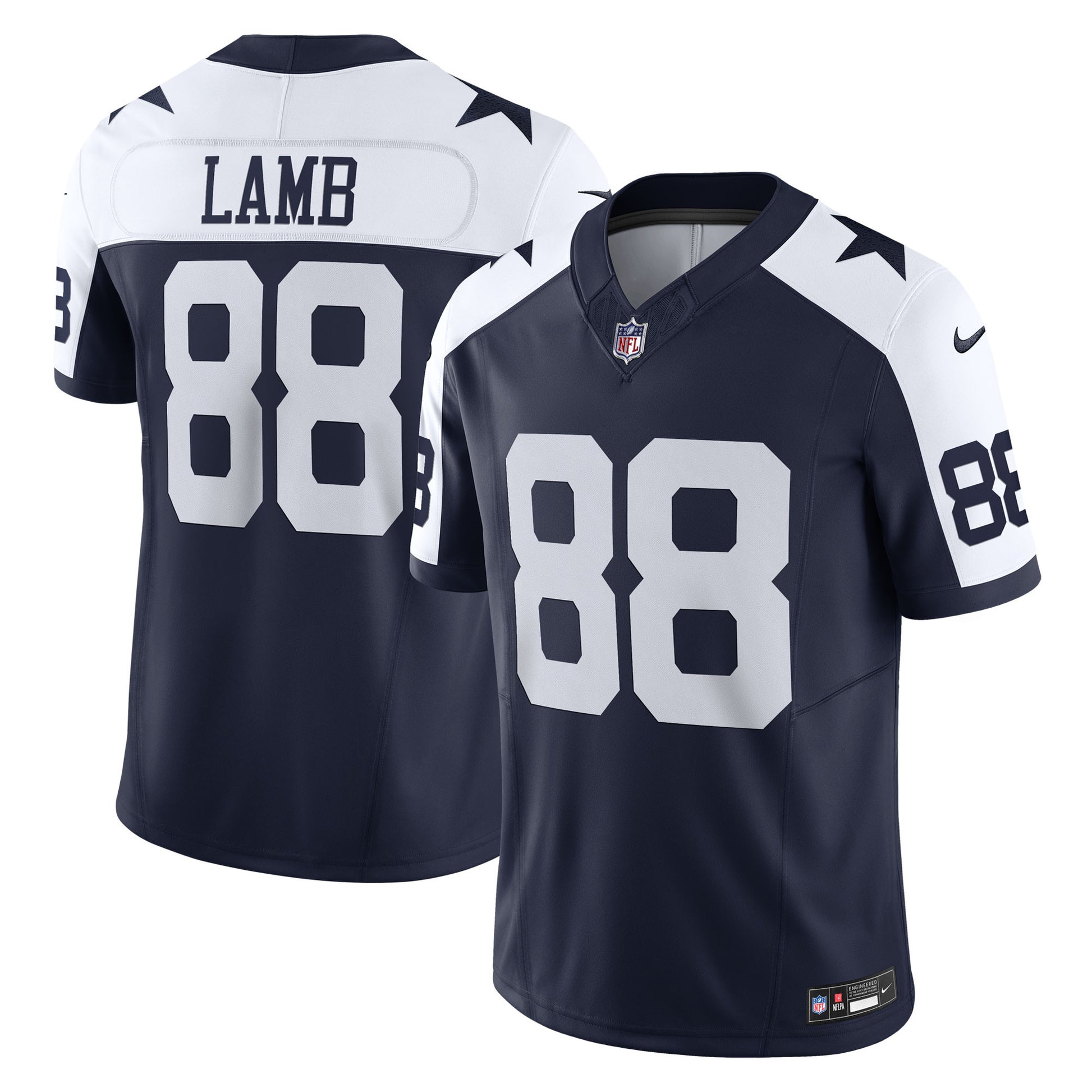 Ceedee Lamb Dallas Cowboys navy Vapor jersey