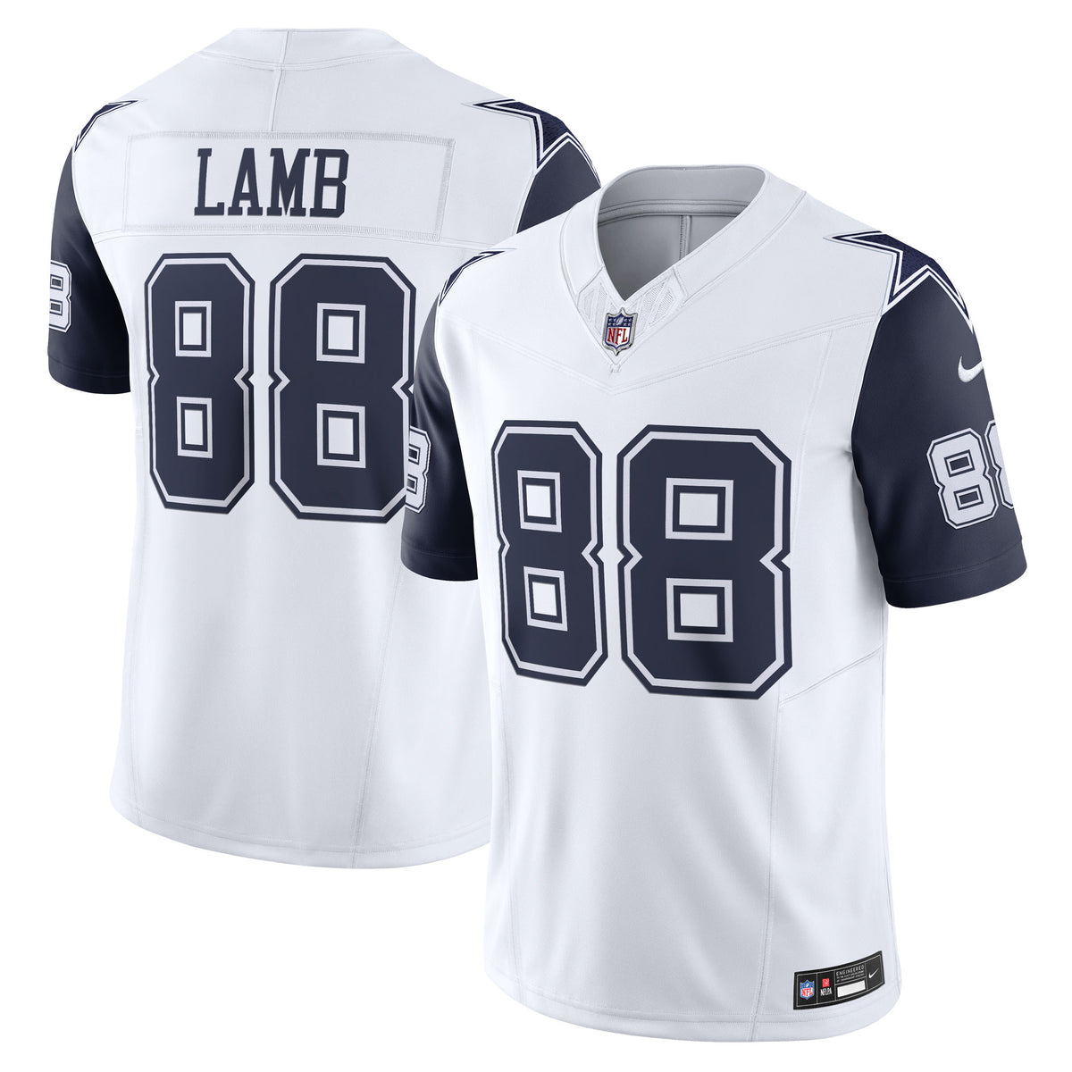 Ceedee Lamb Dallas Cowboys white Vapor jersey
