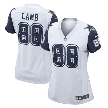 Ceedee Lamb Dallas Cowboys white Alternate jersey