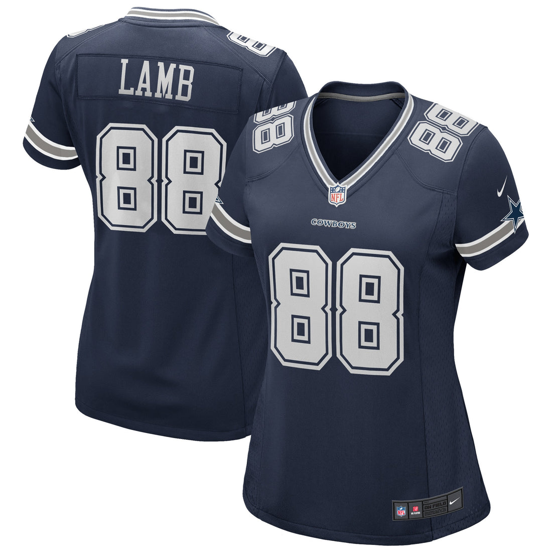 Ceedee Lamb Dallas Cowboys navy jersey