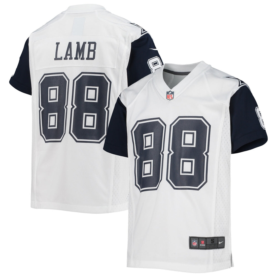 Ceedee Lamb Dallas Cowboys white Alternate jersey