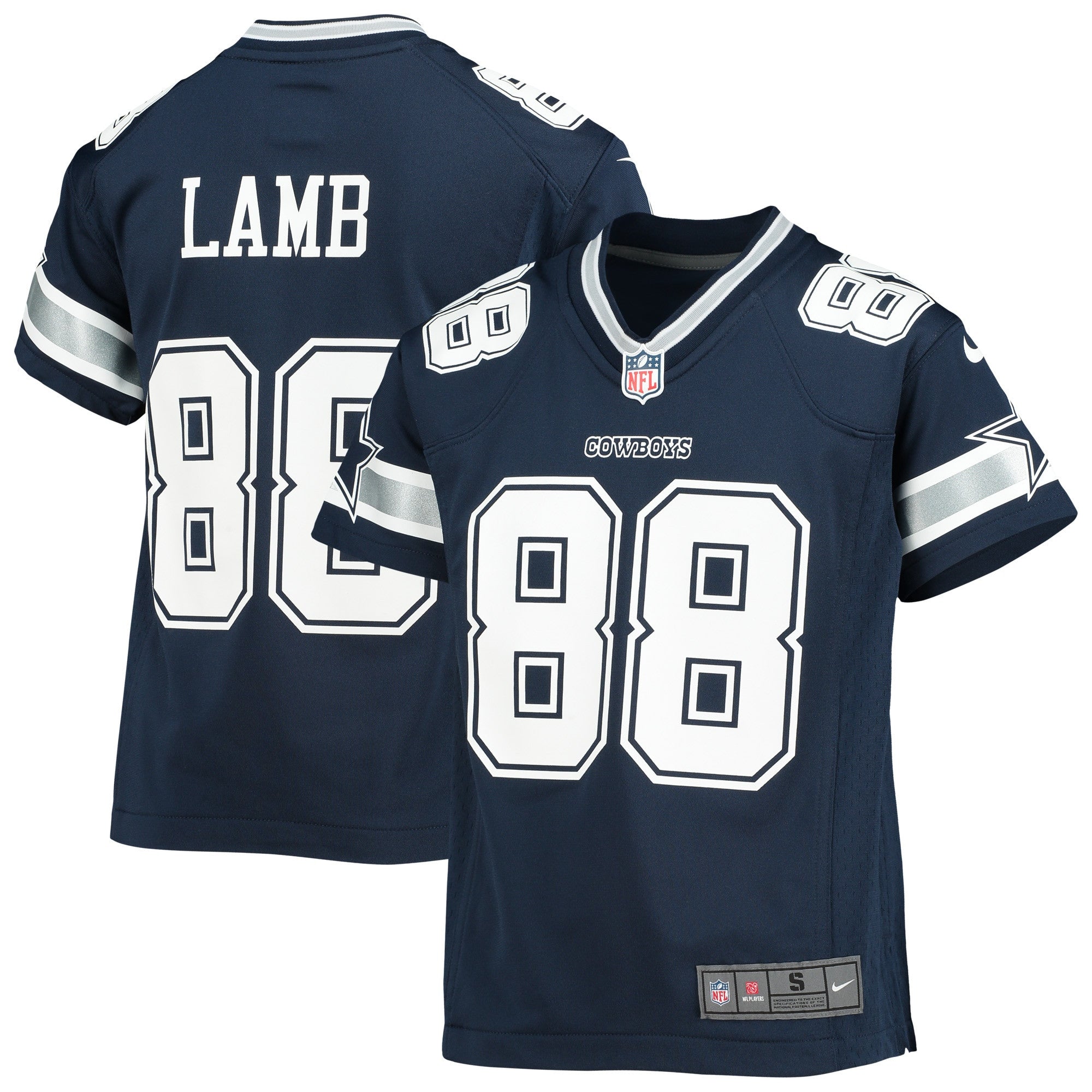 Ceedee Lamb Dallas Cowboys navy jersey