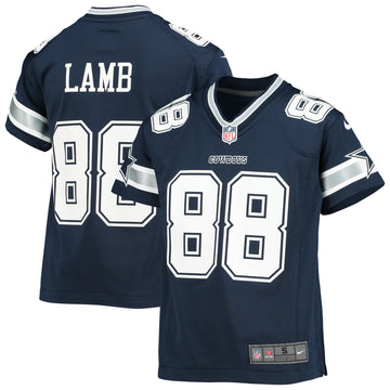 Ceedee Lamb Dallas Cowboys navy jersey