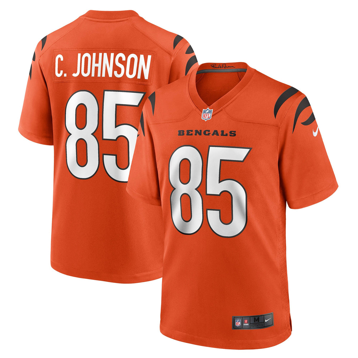 Chad Johnson Cincinnati Bengals orange Alternate jersey