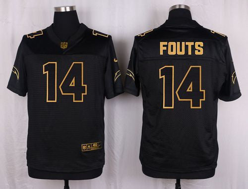 Dan Fouts Los Angeles Chargers black Pro Line jersey