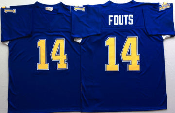 Dan Fouts Los Angeles Chargers blue Throwback jersey