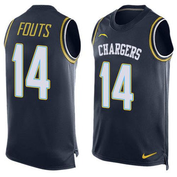 Dan Fouts Los Angeles Chargers navy Limited jersey