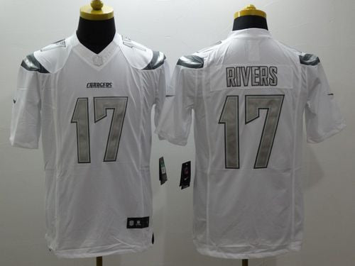 Philip Rivers Los Angeles Chargers white Limited jersey