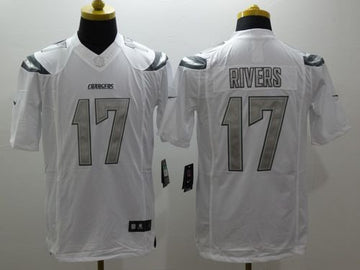 Philip Rivers Los Angeles Chargers white Limited jersey