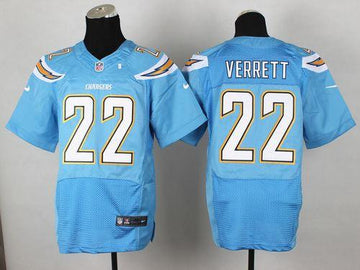Jason Verrett Los Angeles Chargers blue Elite jersey