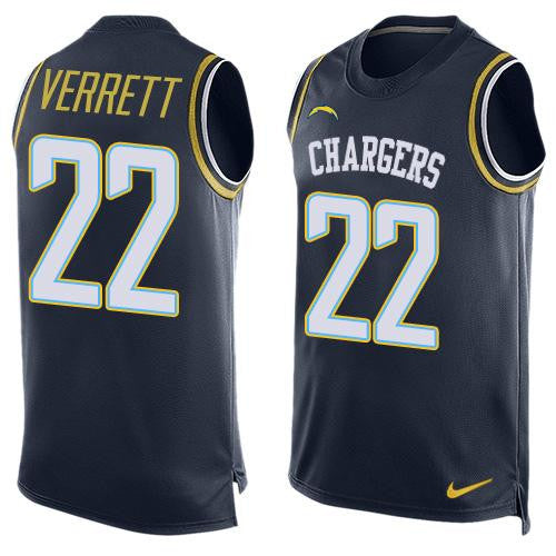 Jason Verrett Los Angeles Chargers navy Limited jersey