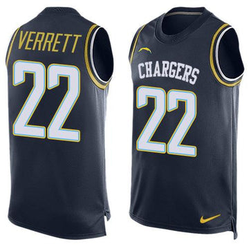 Jason Verrett Los Angeles Chargers navy Limited jersey