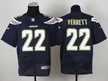 Jason Verrett Los Angeles Chargers navy Elite jersey