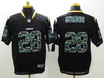 Melvin Gordon Los Angeles Chargers black Elite jersey