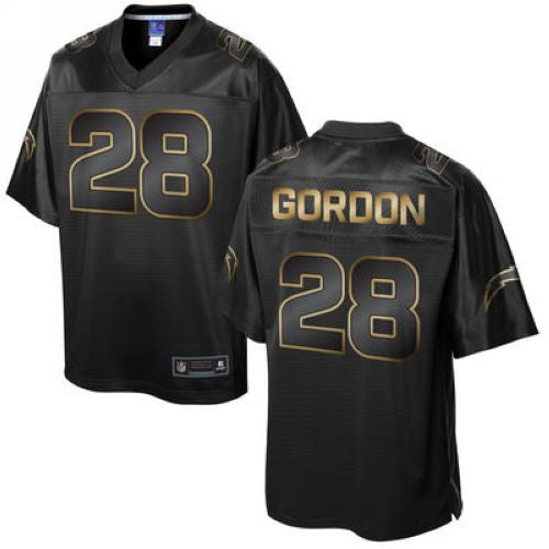 Melvin Gordon Los Angeles Chargers black Pro Line jersey