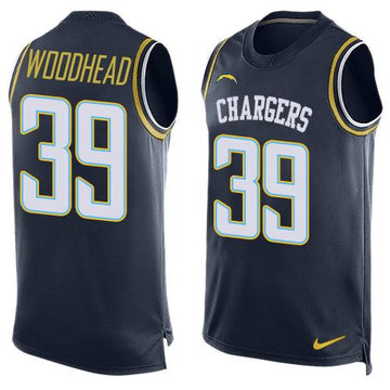 Danny Woodhead Los Angeles Chargers navy Limited jersey