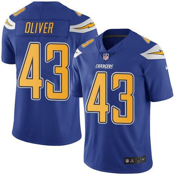 Branden Oliver Los Angeles Chargers blue Limited jersey