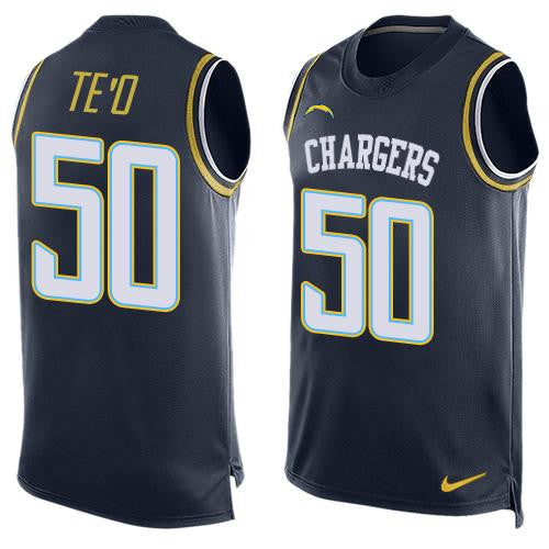 Manti Te'o Los Angeles Chargers navy Limited jersey