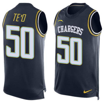 Manti Te'o Los Angeles Chargers navy Limited jersey