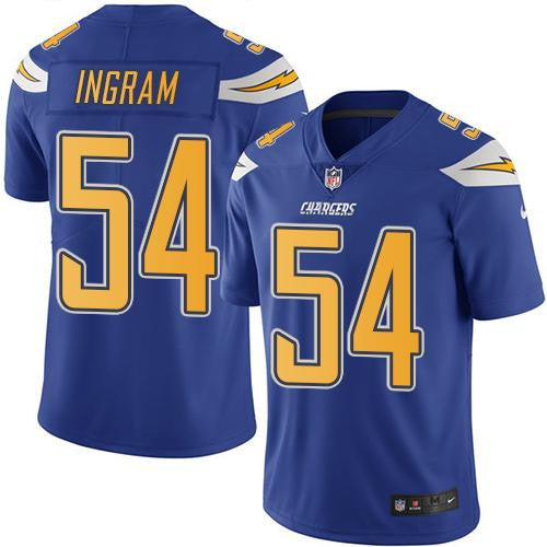 Melvin Ingram Los Angeles Chargers blue Limited jersey