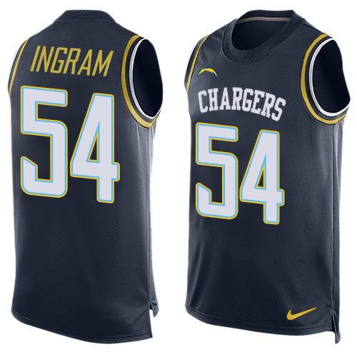Melvin Ingram Los Angeles Chargers navy Limited jersey