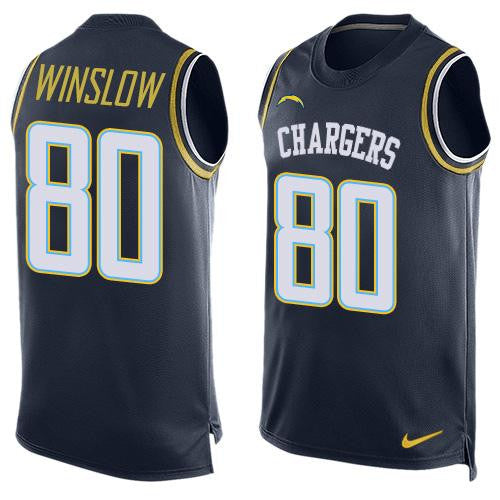 Kellen Winslow Los Angeles Chargers navy Limited jersey