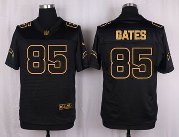 Antonio Gates Los Angeles Chargers black Pro Line jersey