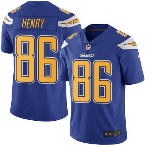 Hunter Henry Los Angeles Chargers blue Limited jersey
