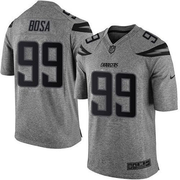 Joey Bosa Los Angeles Chargers gray Limited jersey